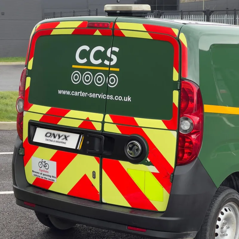 CCS Vauxhall Combo Signage and Reflective Tape