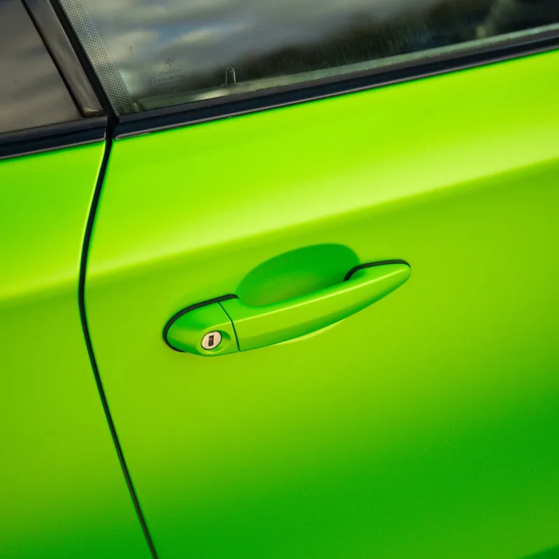 BMW 1 Series E82 Coupe Wasabi Green Wrap