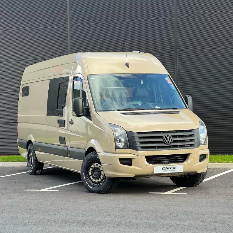 VW Crafter Full Sandstorm Gloss Wrap
