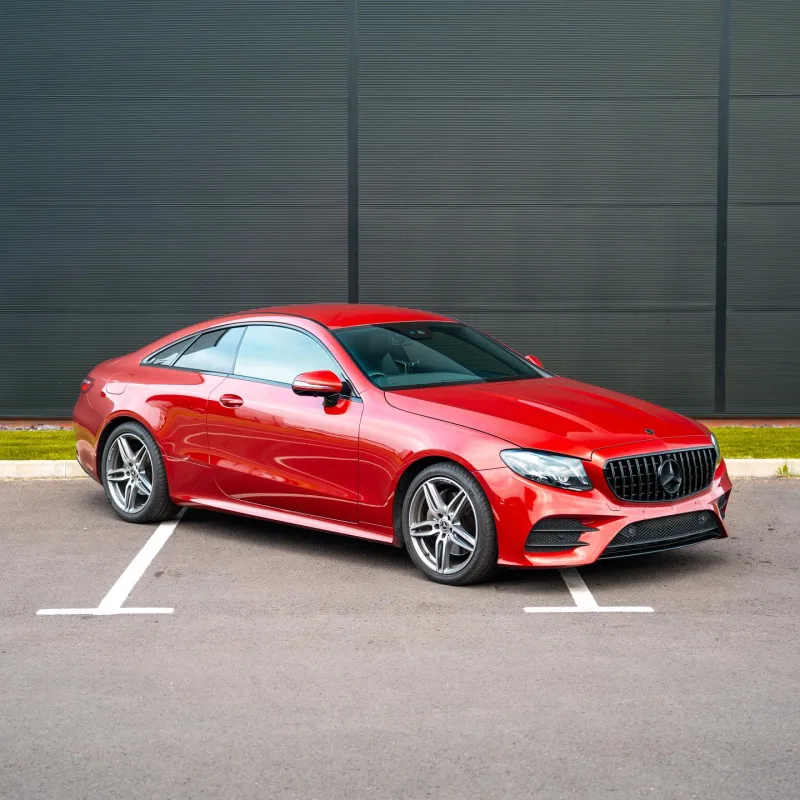 Mercedes-Benz E-Class Coupe Chrome Delete and E53 Diffuser