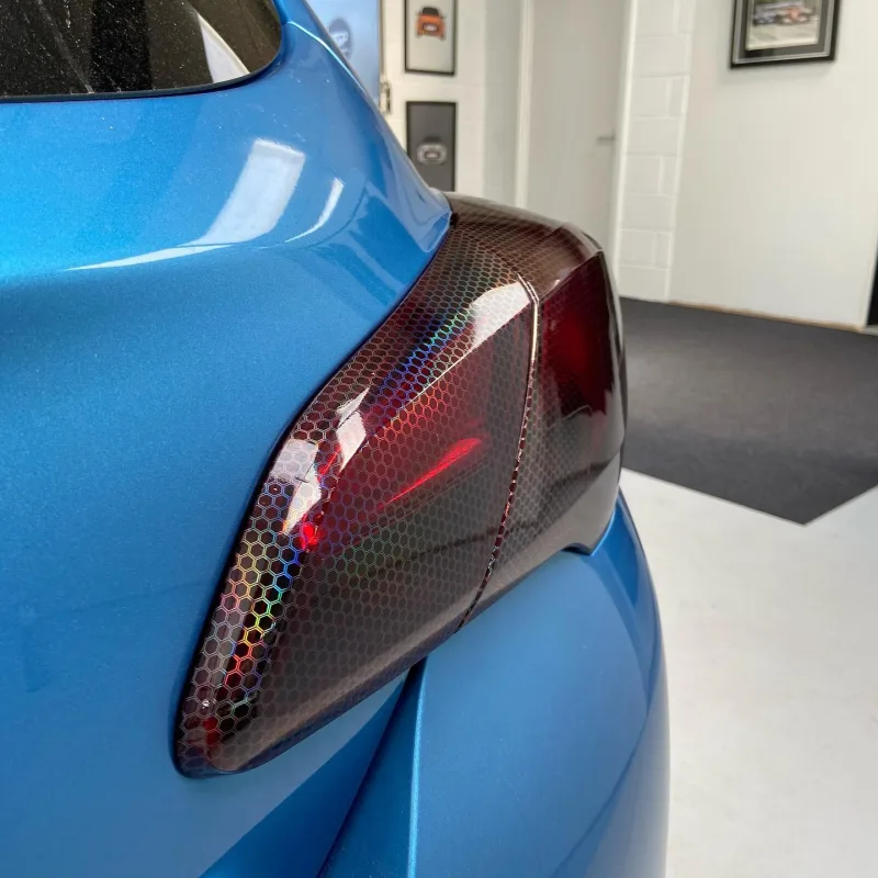 Vauxhall Corsa VViViD Hexagon Rear Light Tint