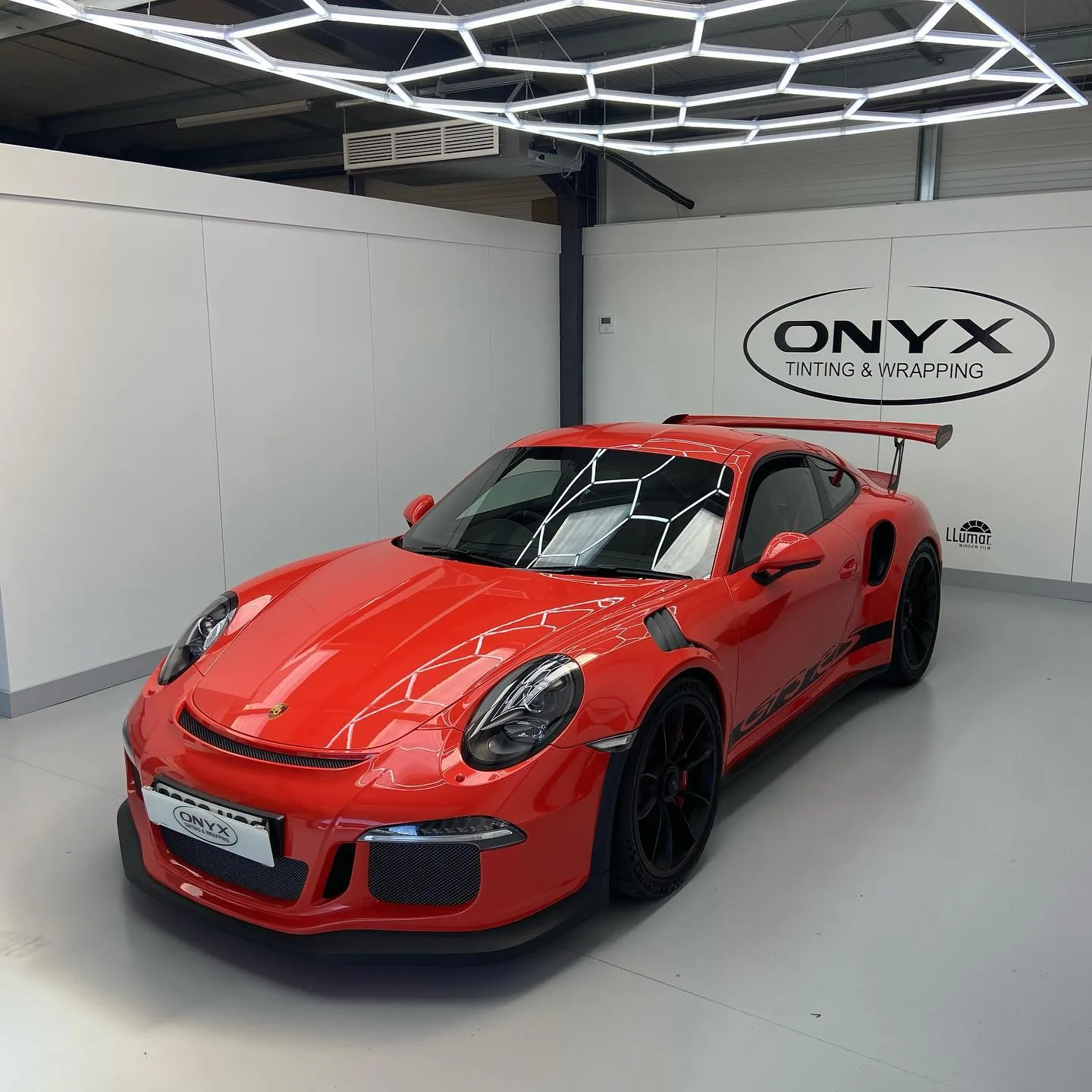 Porsche 911 GT3 RS Side Stripes & Light Smoke Rear Lights