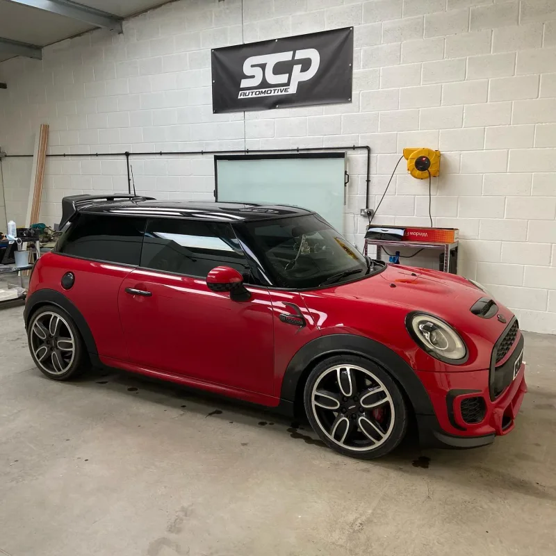 Red MINI John Cooper Works F56 5% Window Tinting