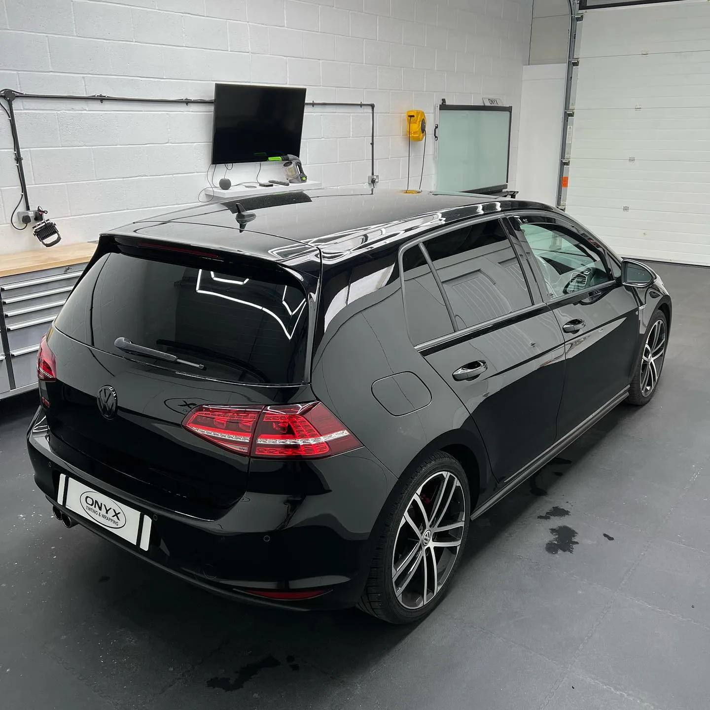 VW Golf GTD Mk7 5% Rear Window Film
