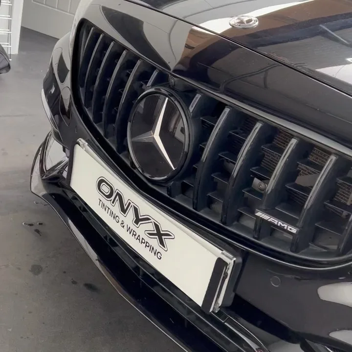Mercedes-AMG C63 Coupe Carbon Canards and Maxton Rear Splitter