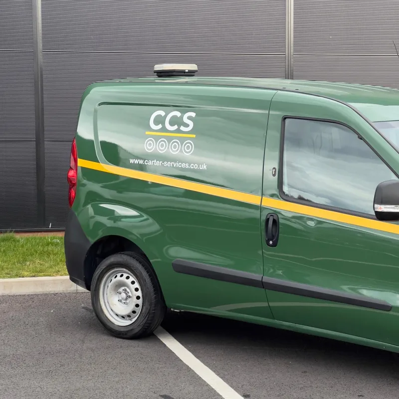 CCS Vauxhall Combo Signage and Reflective Tape