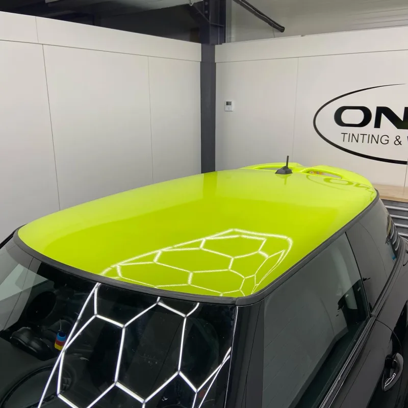 MINI Cooper S F56 HEXIS Toxic Green Details