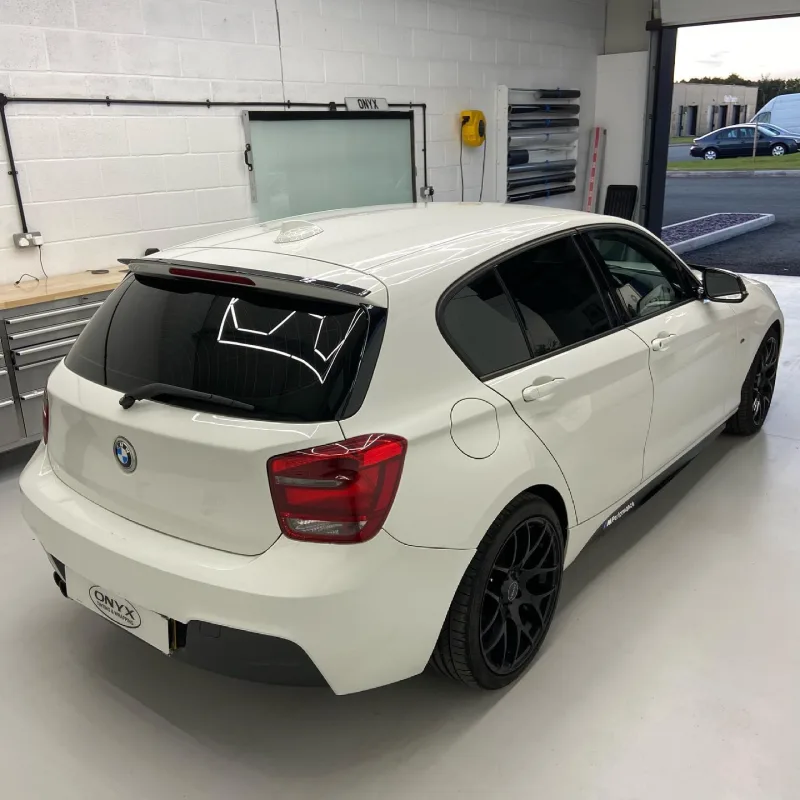 BMW 125d F20 Tint and Black Exterior Details