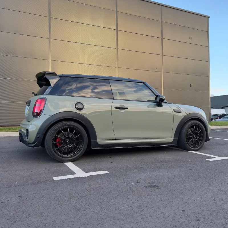 MINI Cooper S F56 Khaki Green Gloss Wrap