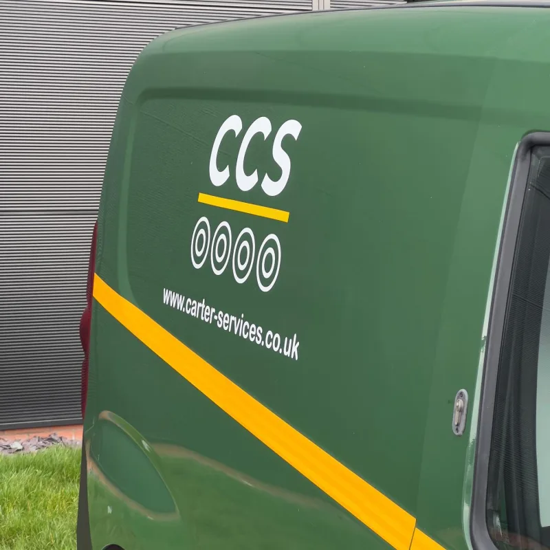 CCS Vauxhall Combo Signage and Reflective Tape