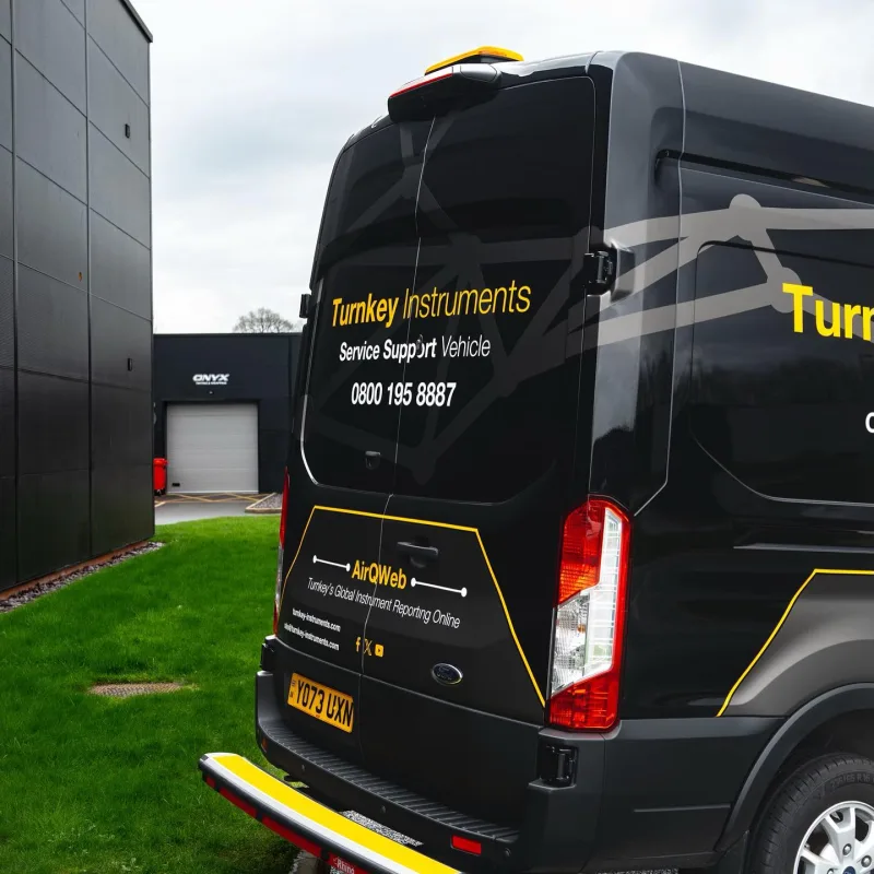 Turnkey Instruments Ford Transit Van Signage