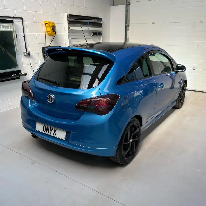 Vauxhall Corsa VViViD Hexagon Rear Light Tint