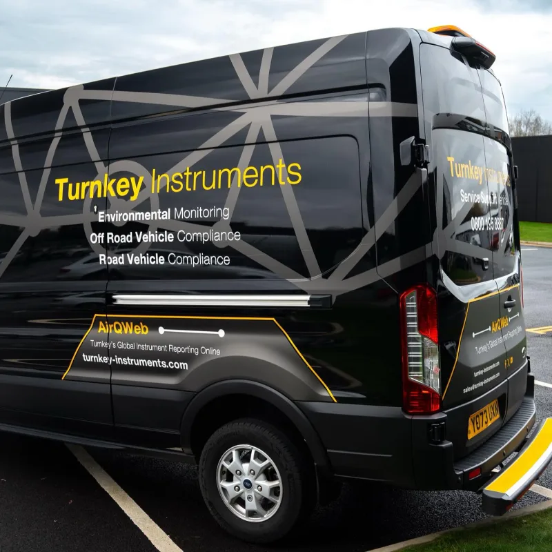 Turnkey Instruments Ford Transit Van Signage