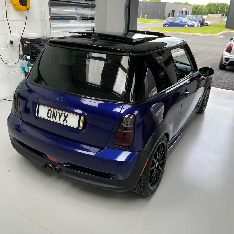 MINI Cooper S R53 5% Sunstrip & 15% Rear Window Tint