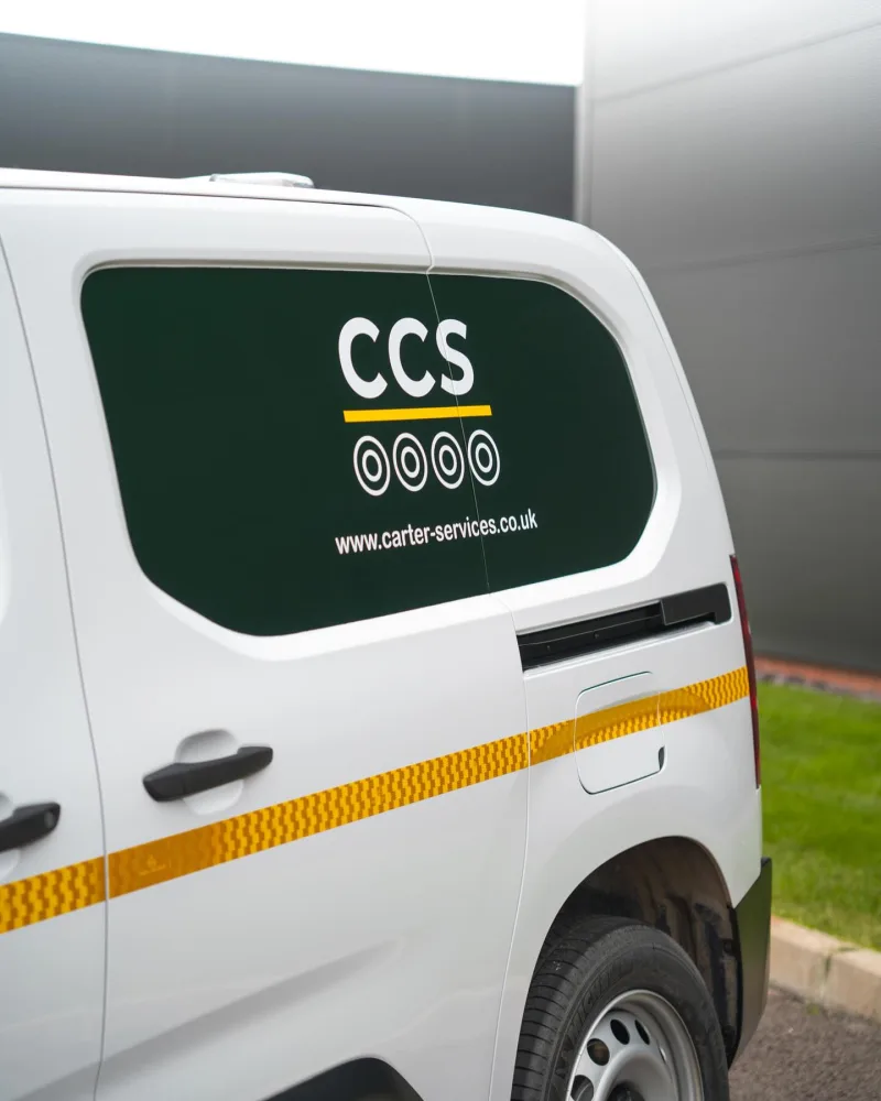 Peugeot Van Signwriting for Carter Ltd