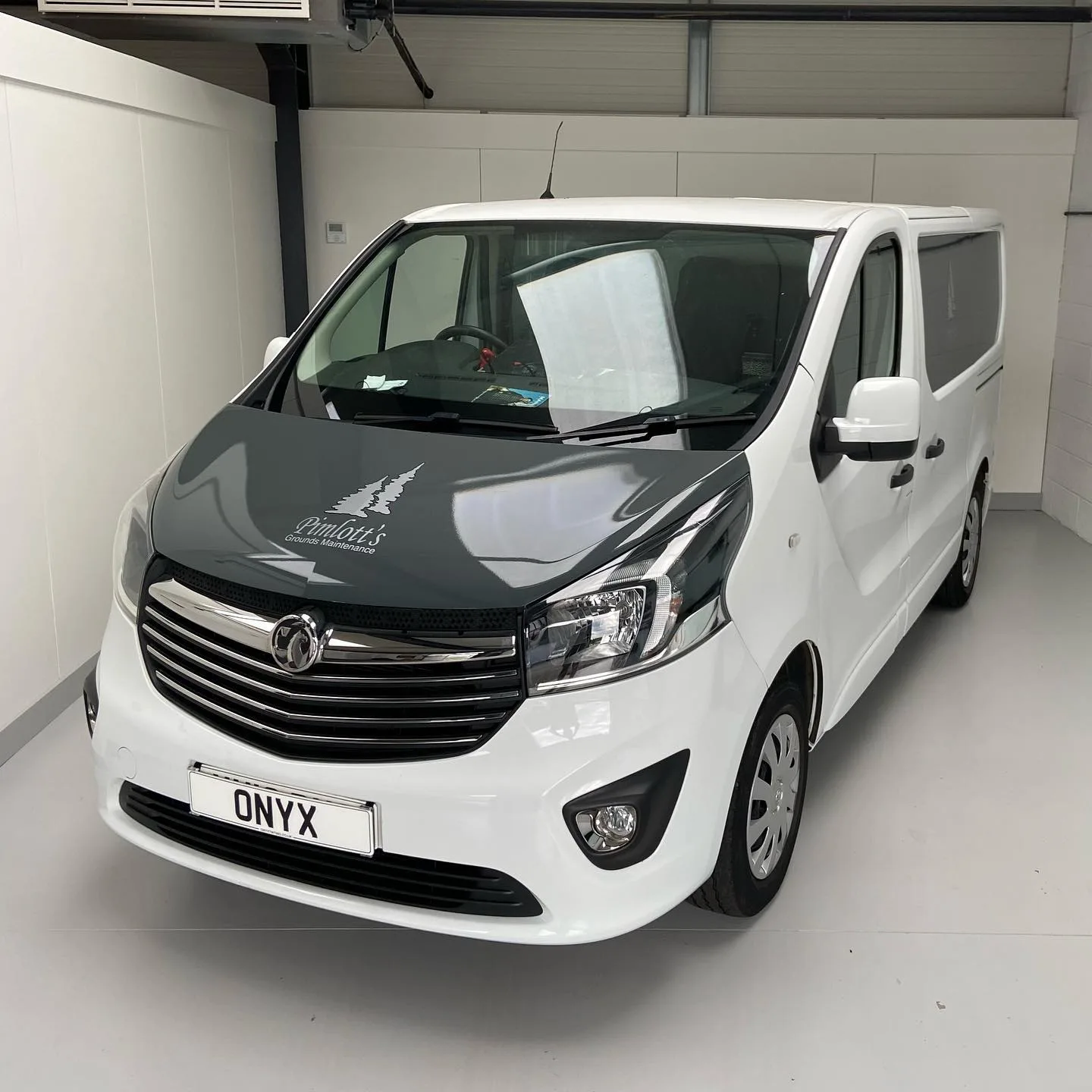 Pimlott’s Vauxhall Vivaro Partial Wrap and Signage