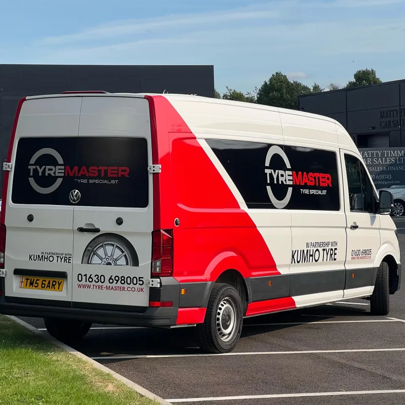 Tyre Master VW Crafter Van Signage