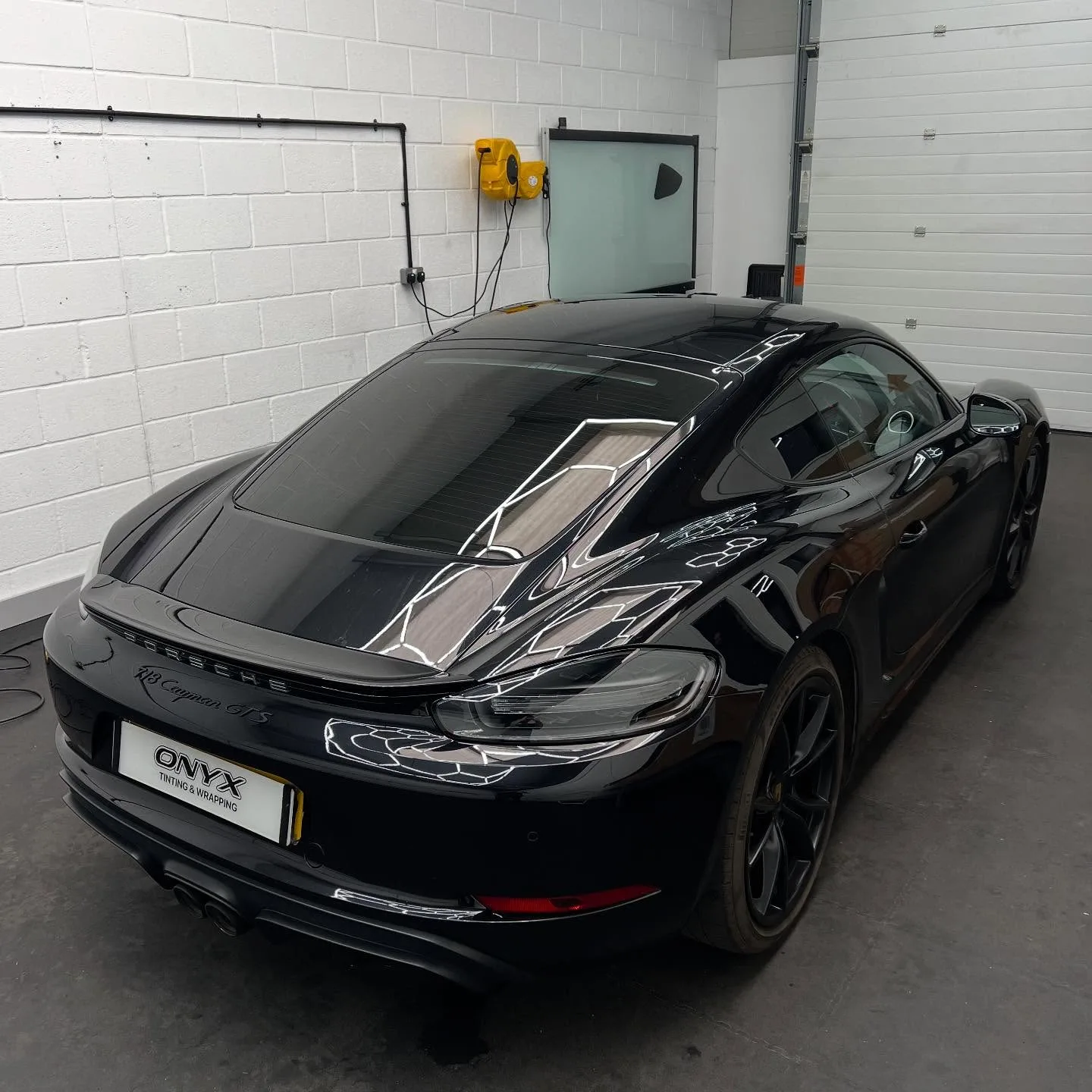 Porsche 718 Cayman GTS 5% Window Tinting