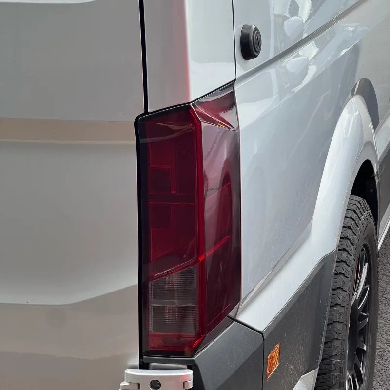 VW Crafter Rear Light Tint, Sunstrip and Black Grille