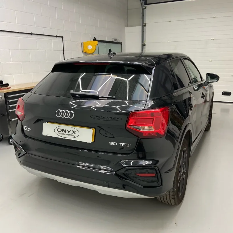 Audi Q2 Gloss Black Grille and Canard Wrap