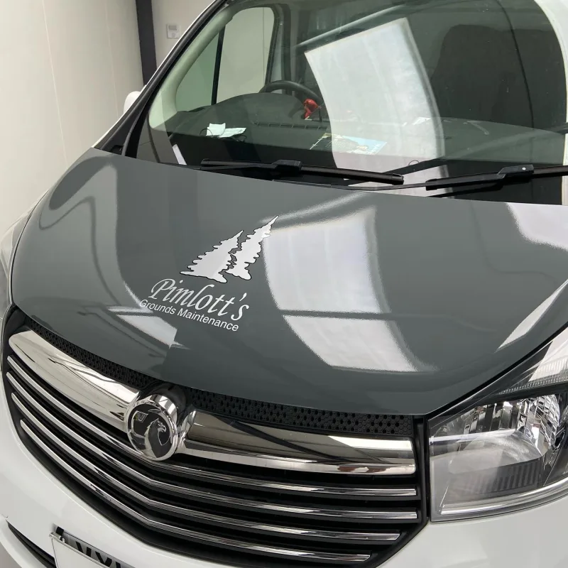 Pimlott’s Vauxhall Vivaro Partial Wrap and Signage
