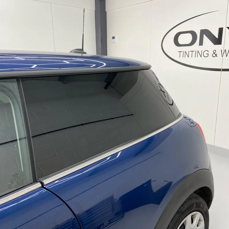 Blue MINI One F56 5% Window Tinting