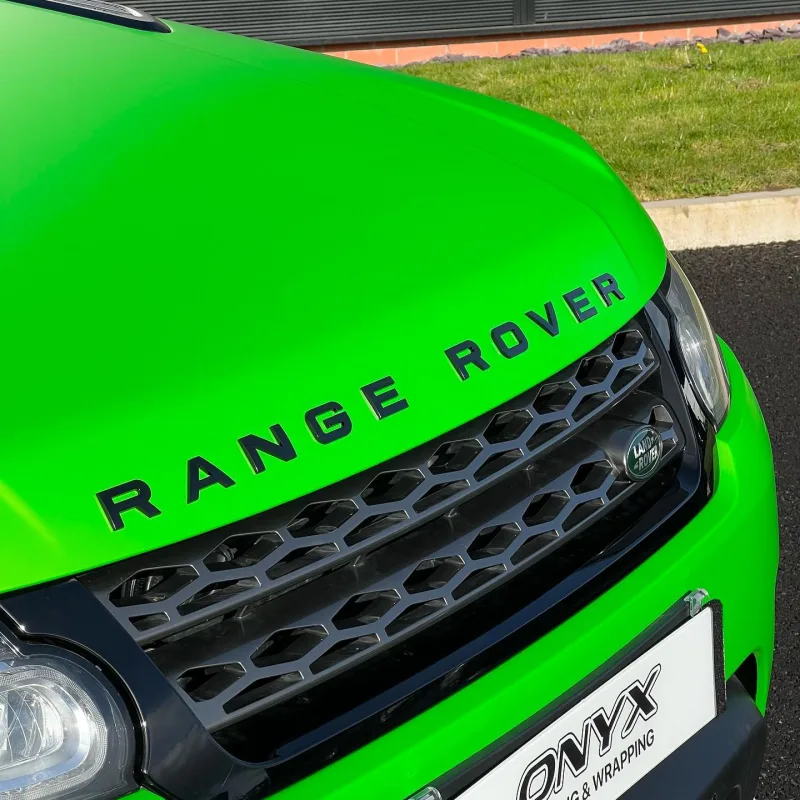 Range Rover Sport Wasabi Green Matte Wrap