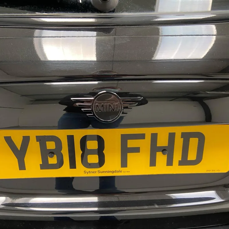 MINI Cooper S F56 Black Badges and Beltline Dechrome