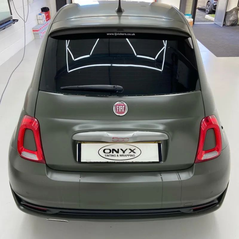 Fiat 500 LLumar 5% Window Tinting