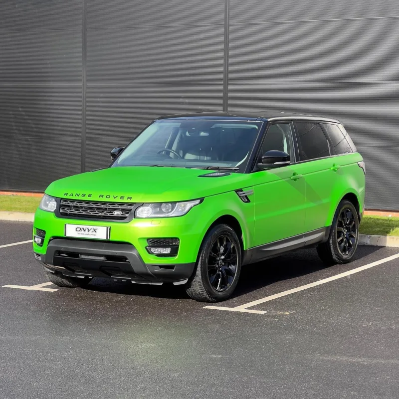 Range Rover Sport Wasabi Green Matte Wrap