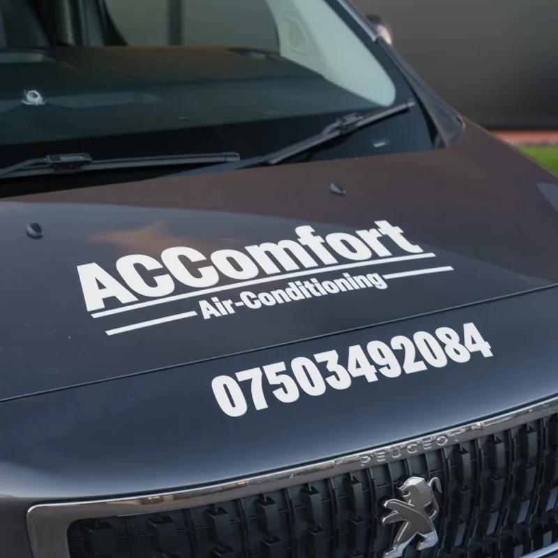 AC Comfort Peugeot Expert Van Signwriting