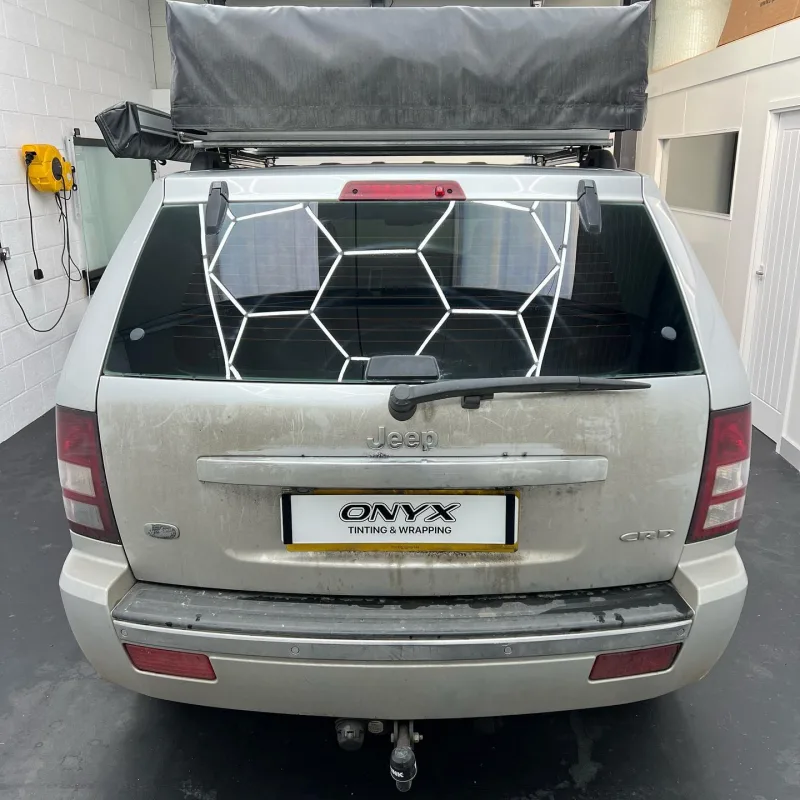 Jeep Cherokee CRD Rear Limo Window Tinting