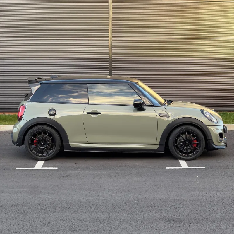MINI Cooper S F56 Khaki Green Gloss Wrap