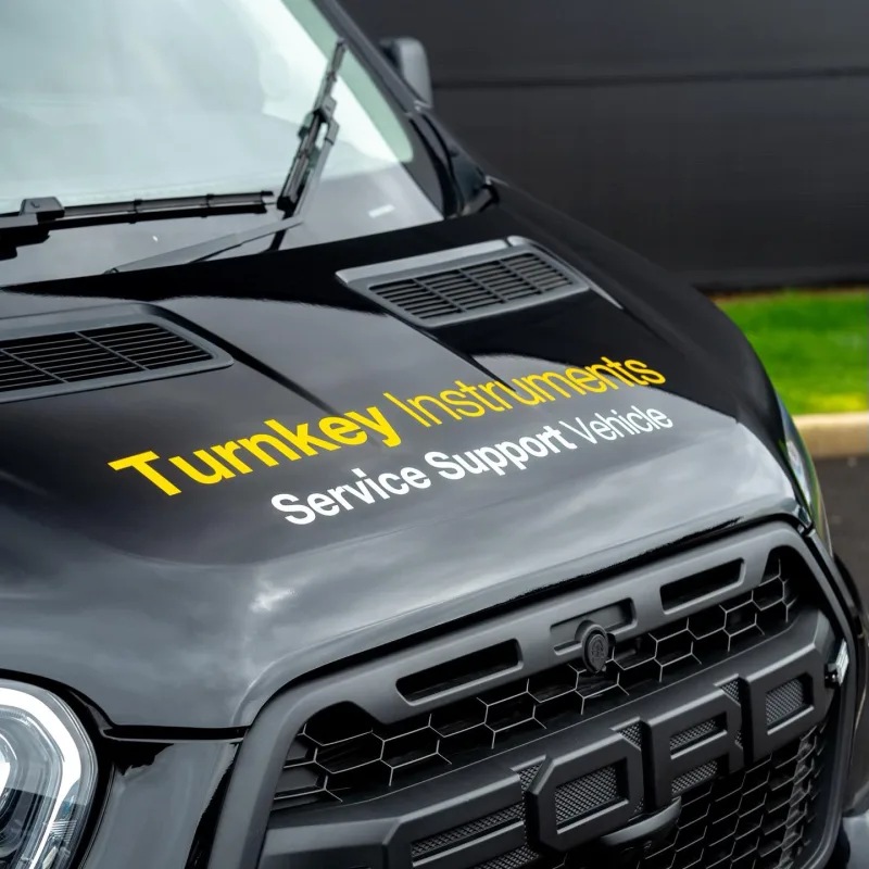 Turnkey Instruments Ford Transit Van Signage