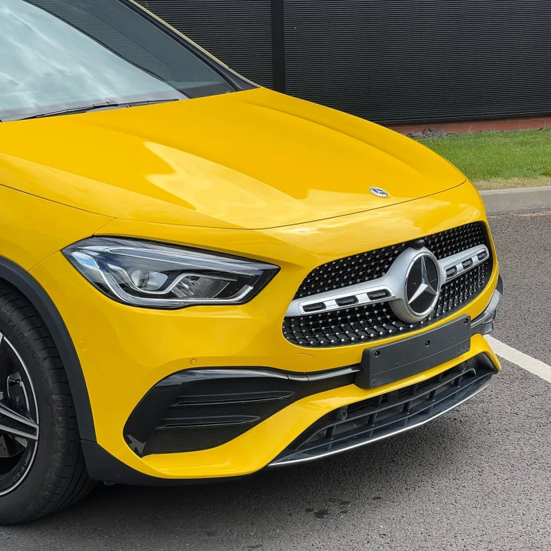 Mercedes-Benz GLA Daffodil Yellow Wrap
