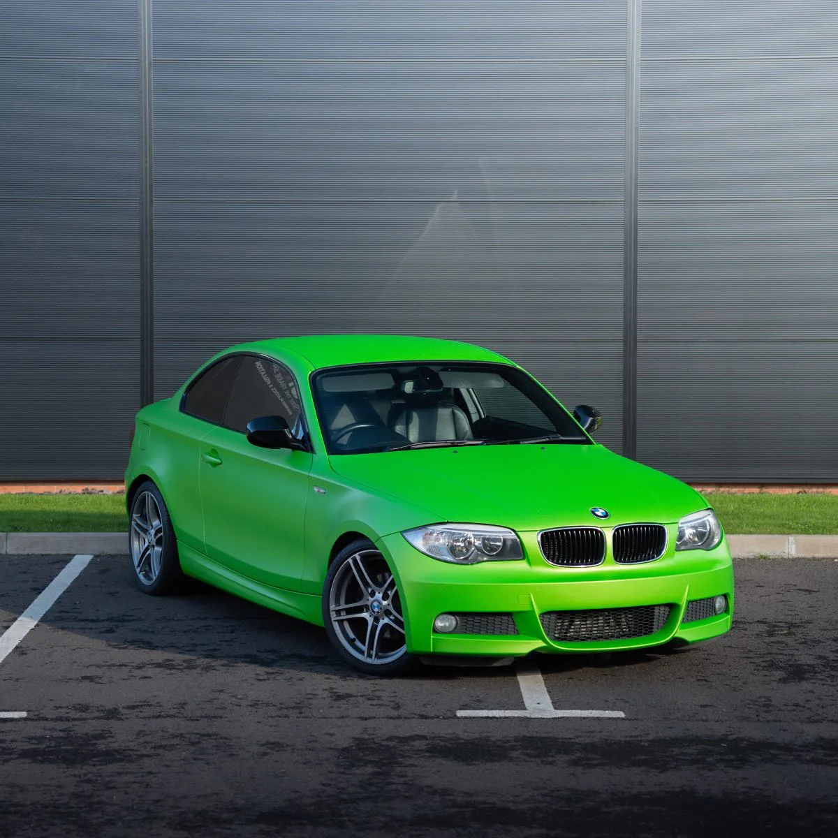BMW 1 Series E82 Coupe Wasabi Green Wrap