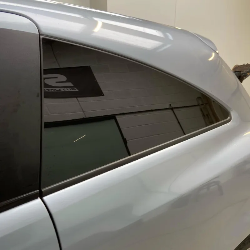 Silver Vauxhall Corsa 5% Rear Window Tint