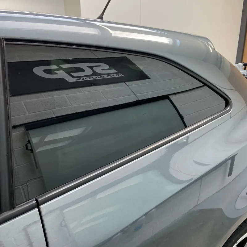 Grey SEAT Ibiza 15% Tint and Front Grille Dechrome
