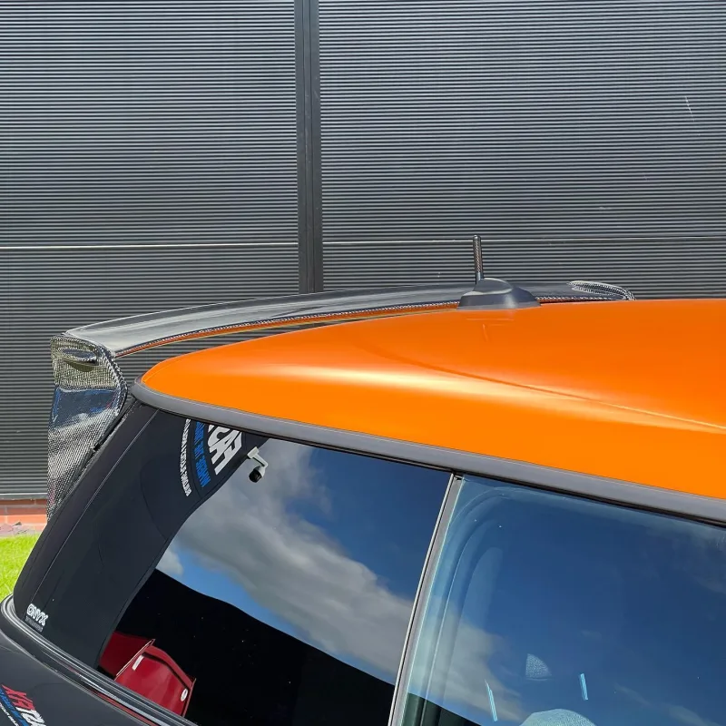 MINI Cooper S F56 Orange Roof & Black Trim Makeover