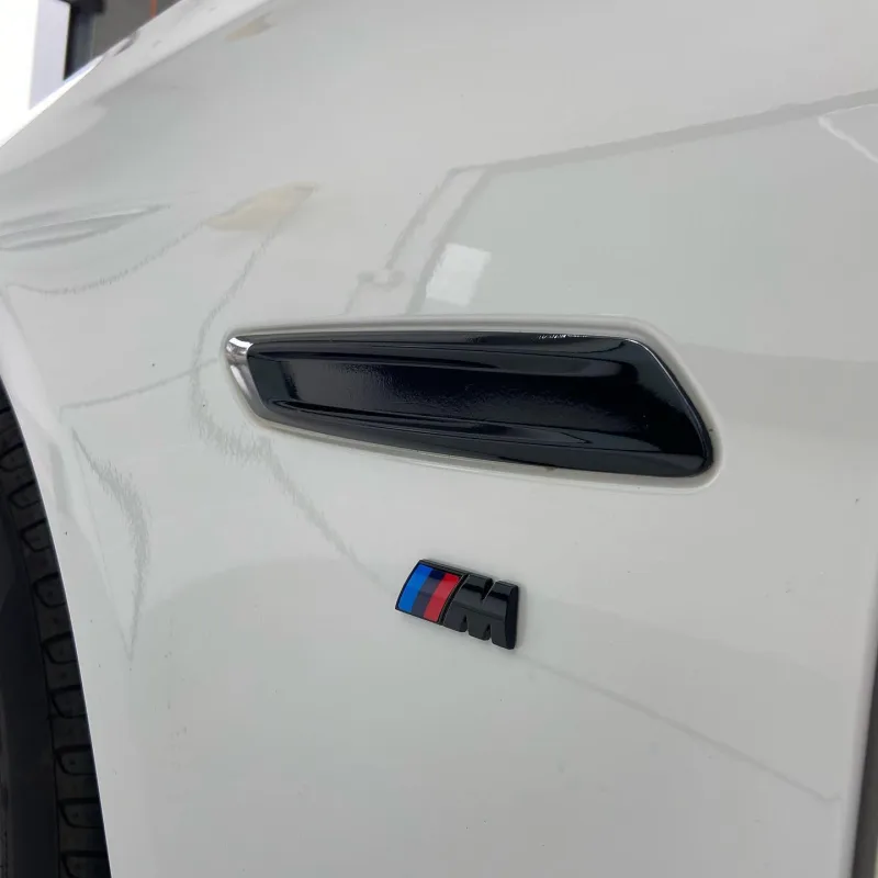 BMW 520d F10 Black Grille, Badges & Rear Light Tint