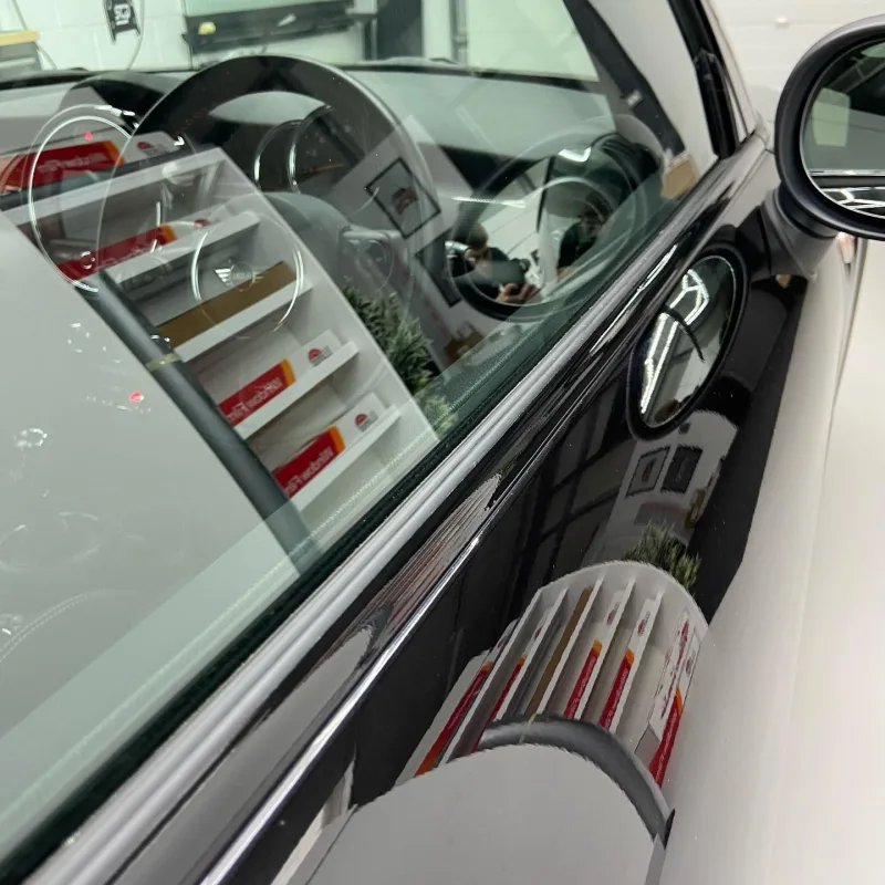 MINI Cooper F56 15% Rear Tint and Beltline Dechrome