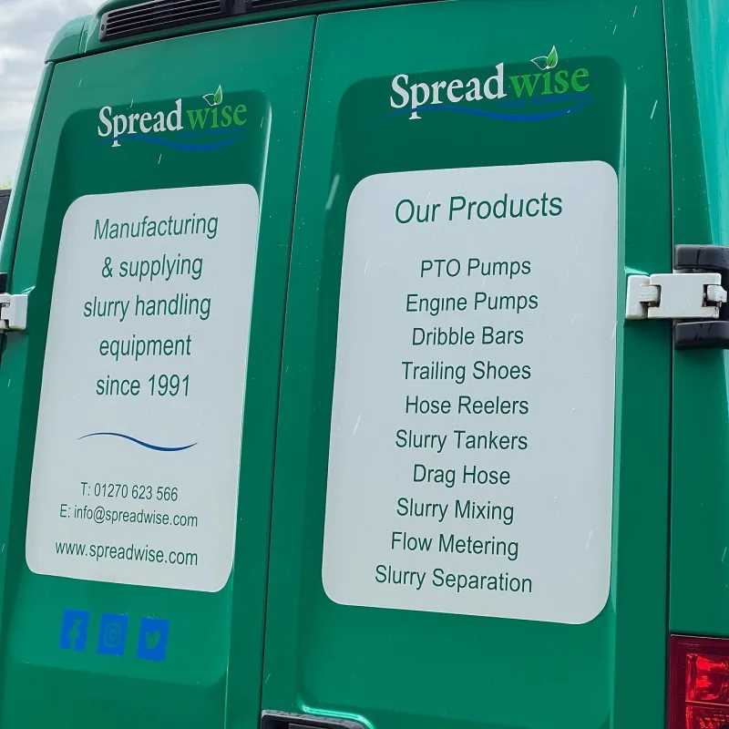 Spreadwise Iveco Daily Van Signage