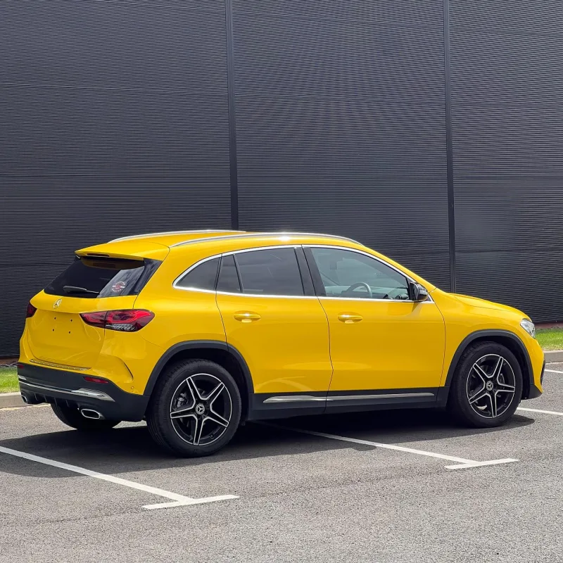 Mercedes-Benz GLA Daffodil Yellow Wrap