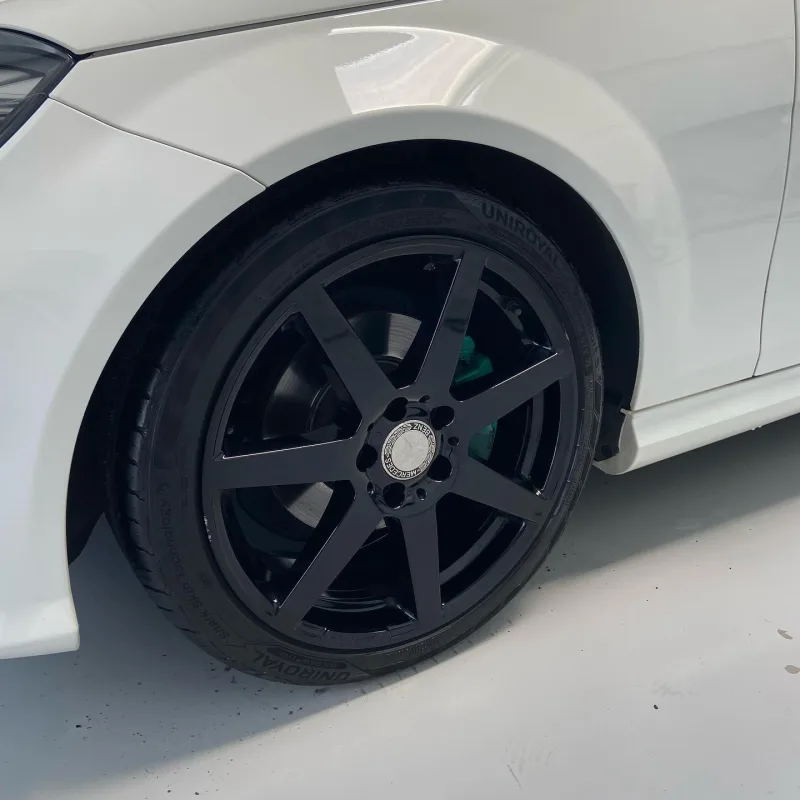 Mercedes C250 Coupe Valet and Spoiler Wrap