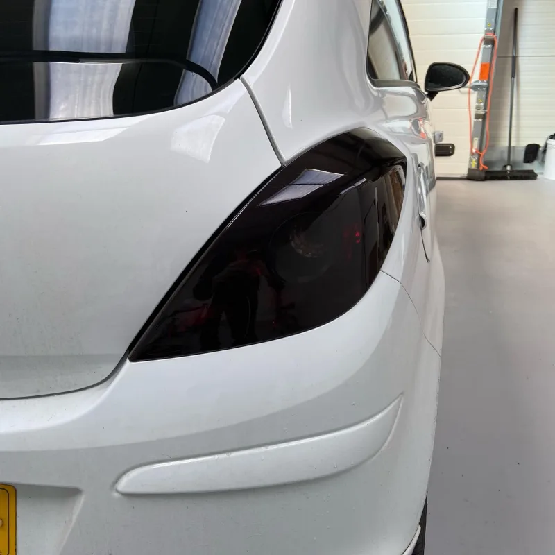 Vauxhall Corsa 5% Tint and Medium Smoke Rear Lights
