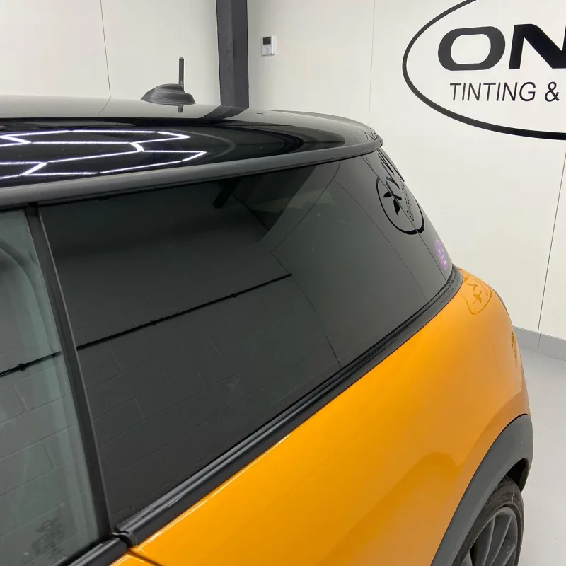Yellow MINI Cooper S F56 15% Window Tinting