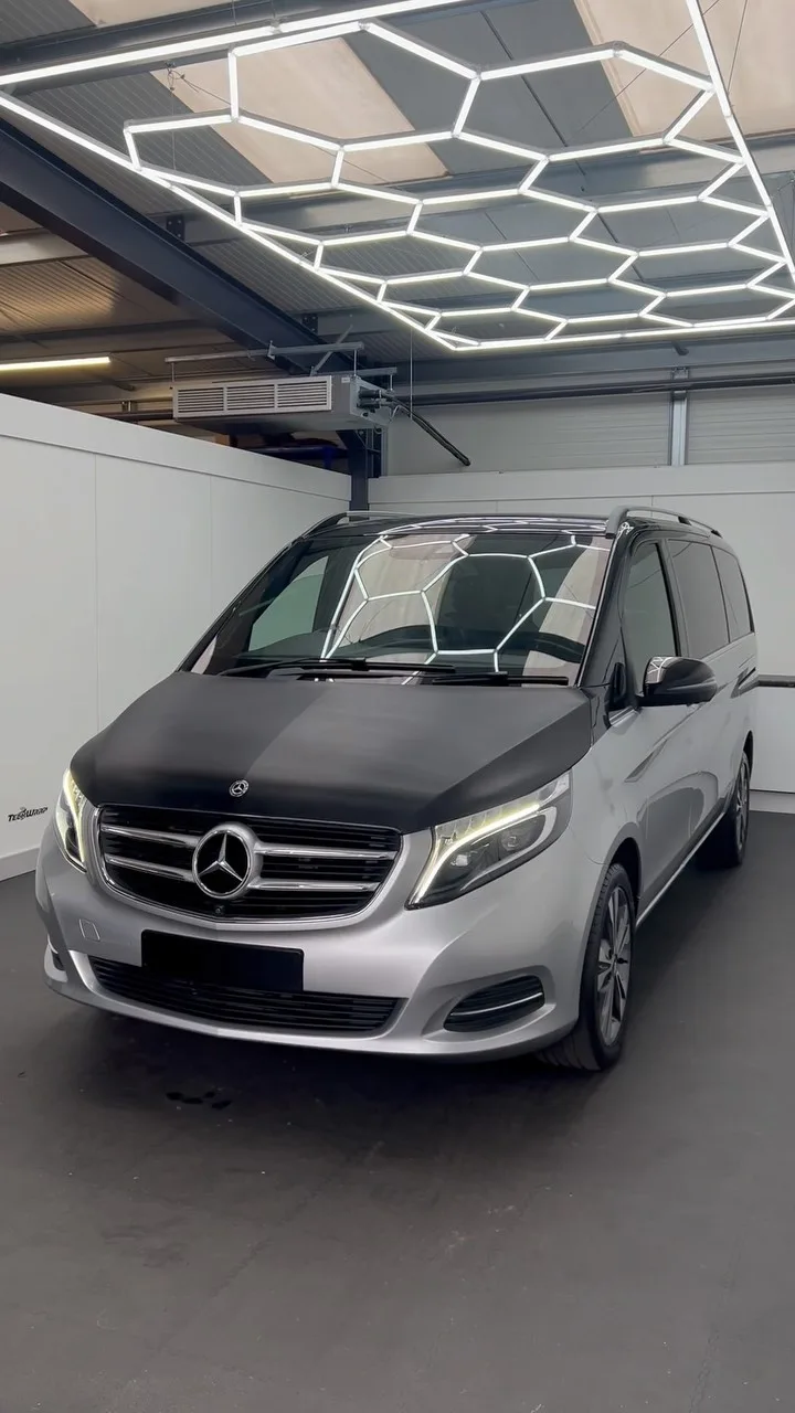 Mercedes Vito HEXIS Meteorite Grey Gloss Wrap