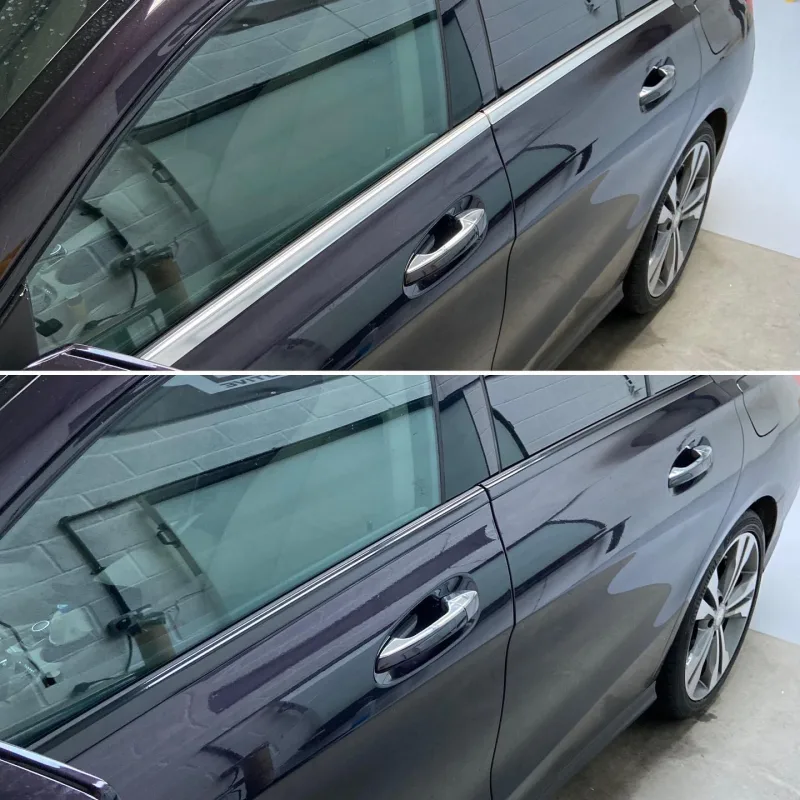 Mercedes CLA 220d Rear Tint and Beltline Dechrome