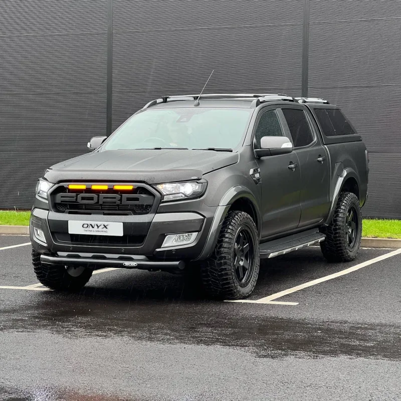Ford Ranger Full Matte Black Wrap