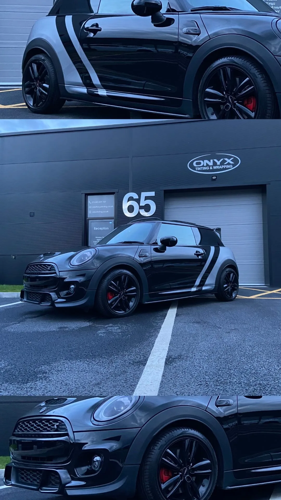 MINI Cooper S F56 Silver Rear Wrap
